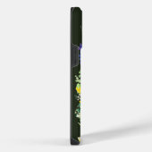 夏の牧草地、野の花 iPhoneケース (右側面)