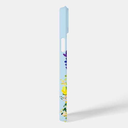 夏の牧草地、野生の花ケースメイトiPhoneケース Case-Mate iPhoneケース (裏面 / 右)