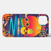 夏の物夕日の背景 Case-Mate iPhoneケース (裏面 (横))