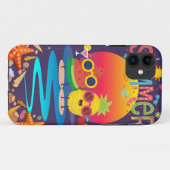 夏の物夕日の背景 Case-Mate iPhoneケース (裏面(横))