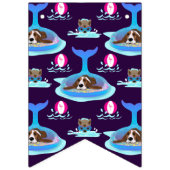 夏の犬の日 バンティングフラッグ (第1の旗)