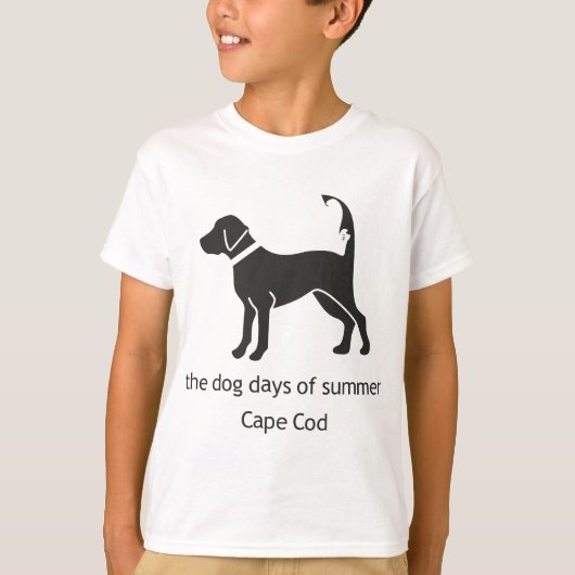 夏の犬の日 Tシャツ (正面)