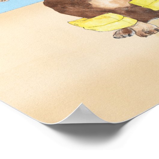 夏の犬日 ポスター (角)