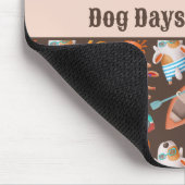 夏の犬日 マウスパッド (コーナー)