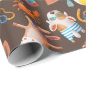 夏の犬日 ラッピングペーパー (ロールコーナー)