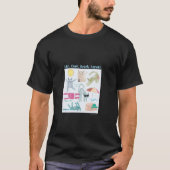 夏の猫 Tシャツ (正面)