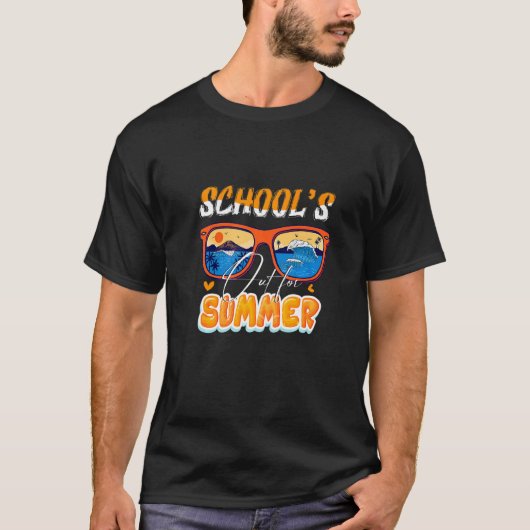 夏の生徒が痛む為に卒業する学校 Tシャツ (正面)