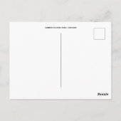 夏の田舎道：チェシャ葉書 ポストカード (裏面)