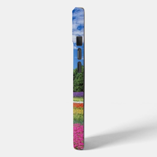夏の畑の花の列 Case-Mate iPhoneケース (裏面 / 左)