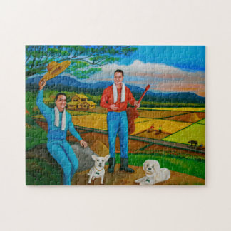 夏の眺めのパズル ジグソーパズル