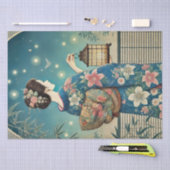 夏の着物(&F) 薄葉紙 (クラフト)