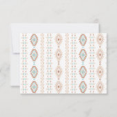 夏の砂漠結婚南西部 出欠カード (裏面)