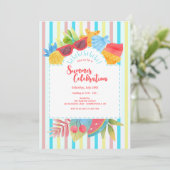 夏の祭典へのご招待 招待状 (スタンド正面)