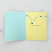 夏の空の（昆虫）マルハナバチ カード (内部)