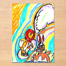 夏の空気の風船
