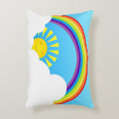 夏の空 アクセントクッション (正面(垂直))