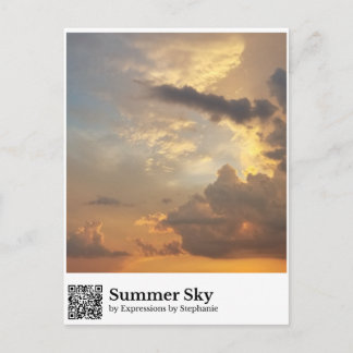 夏の空 ポストカード