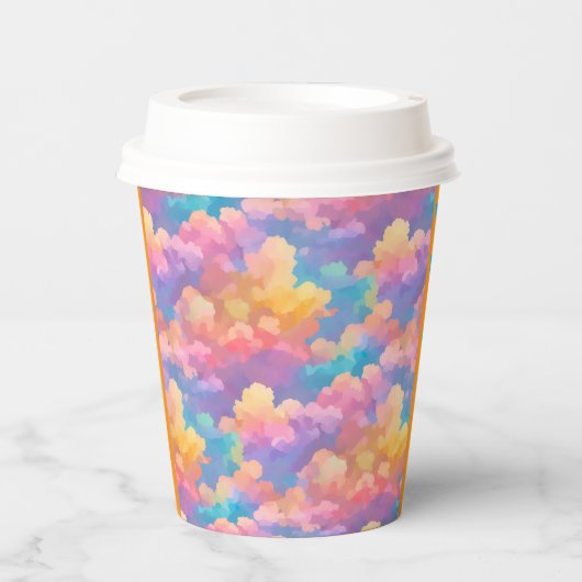 夏の空 紙コップ (正面)