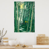 夏の竹笠松城1954 ポスター (キッチン)