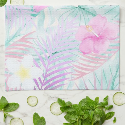 夏の紅葉 キッチンタオル (折り畳み)