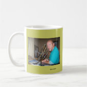 夏の納屋およびケビンの絵画 コーヒーマグカップ (左)