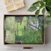 夏の納屋と丸太の積み重ね&ダンデリオンフィールド 薄葉紙 (ギフト)