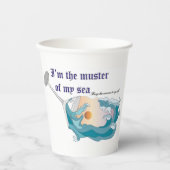 夏の紙カップ 紙コップ (正面)