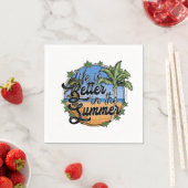 夏の紙ナプキンの方が人生だ スタンダードカクテルナプキン (インサイチュ)