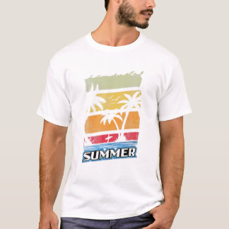 夏の素晴らしいデザイン Tシャツ