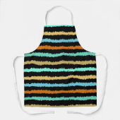 夏の素晴らしパターン エプロン (正面)
