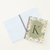 夏の素朴デイジー誌 ノートブック (内部)