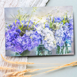 夏の紫紫紫陽花メイソンジャース空白の内