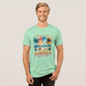 夏の終わりのない場所に連れて行く トライブレンドＴシャツ (正面全面)