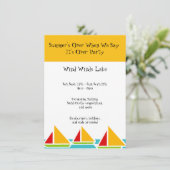 夏の終わりのパーティー 招待状 (スタンド正面)