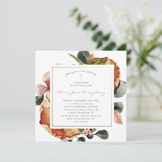 夏の終わりの野草 |秋のフローラバプテスマ 招待状 (スタンド正面)