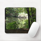 夏の終わりウォルデン池 マウスパッド (マウス)