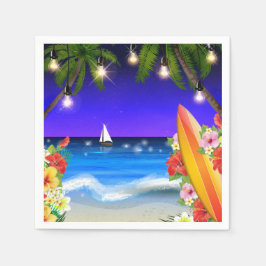 夏の終わり紙ナプキンス スタンダードカクテルナプキン