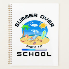 夏の終わり:新学期 プランナー手帳