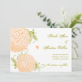 夏の結婚式招待状 招待状 (スタンド正面)