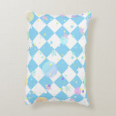 夏の絵を描芸術的クリエイティブ枕 アクセントクッション (裏面(縦))