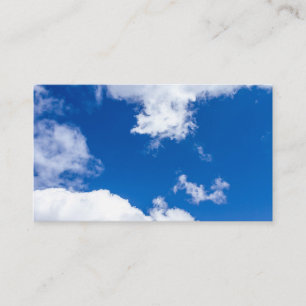 夏の綿雲 名刺