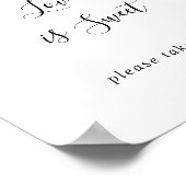 夏の緑のユーカリの葉 ラブイズスイート サイン (角)