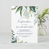 夏の緑の確認 招待状 (スタンド正面)