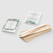 夏の緑の素朴なフレーム、ハンドファン ハンドファン (組立なし)