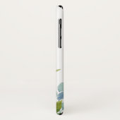 夏の緑パーソナライズされた名 Case-Mate iPhoneケース (裏面/左)