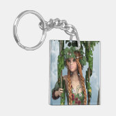 夏の美しい キーホルダー (正面左)