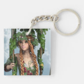 夏の美しい キーホルダー (裏面)