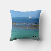 夏の美しい、Scituate クッション (裏面)