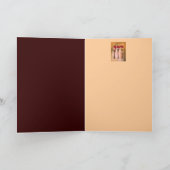 夏の美女 カード (内部)