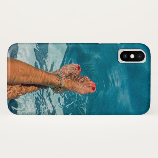 夏の美的写真 Case-Mate iPhoneケース (裏面(横))